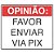 Opinião Favor Enviar Via Pix - Body Infantil - Imagem 2