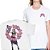 Leque e Luisa - FRENTE e COSTAS - Camiseta Basicona Unissex - Imagem 1