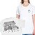 Copan de Clabê - FRENTE e COSTAS - Camiseta Basicona Unissex - Imagem 1