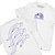 Try Musical Projection - FRENTE e COSTAS - Camiseta Basicona Unissex - Imagem 1