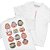 Akuma Daruma - FRENTE e COSTAS - Camiseta Basicona Unissex - Imagem 1