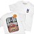 Lou e as Sardinhas - FRENTE e COSTAS - Camiseta Basicona Unissex - Imagem 1