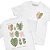 Folhagens de Lud Mello Arte - FRENTE e COSTAS - Camiseta Basicona Unissex - Imagem 1