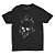 Skull de Mari que faz arte - Camiseta Basicona Unissex - Imagem 1