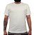 Camiseta Clássica Masculina Lisa Off White - Imagem 1