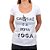 Crochê é a Nova Yoga - Camiseta Clássica Feminina - Imagem 1