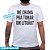 Estampe Sua Frase Fonte Grossa - Camiseta Clássica Masculina - Imagem 6