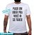 Estampe Sua Frase Fonte Grossa - Camiseta Clássica Masculina - Imagem 10