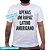 Estampe Sua Frase Fonte Grossa - Camiseta Clássica Masculina - Imagem 1