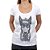 Hipster Dog - Camiseta Clássica Feminina - Imagem 1