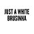 Just a White Brusinha - Camiseta Clássica Masculina - Imagem 2