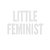 Little Feminist - Camiseta Clássica Infantil - Imagem 3