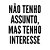 Não Tenho Assunto - Camiseta Clássica Infantil - Imagem 2