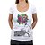 Tudo São Flores - Camiseta Clássica Feminina - Imagem 1