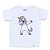 Unicorn Dabbing - Camiseta Clássica Infantil - Imagem 1