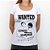 Wanted - Camiseta Clássica Feminina - Imagem 1