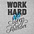 Work Hard and Sleep Harder - Camiseta Clássica Feminina - Imagem 2