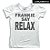 Camiseta Feminina, Frankie Say Relax - Imagem 2