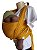 Wrap Sling malha 100% algodão _ Mostarda - Imagem 1