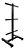 SUPORTE TORRE PARA ANILHAS OLÍMPICAS - 6 PINOS - Imagem 1