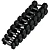 CONJUNTO HALTERES SEXTAVADOS SIM FITNESS - 1 A 10KG - Imagem 1