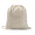 Sacola tipo mochila em algodão reciclado e poliéster reciclado (140 g/m²) Código 92083 - Imagem 9
