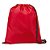Sacola tipo mochila em 210D com cordões em preto Código 92910 - Imagem 7