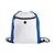 Sacola tipo mochila em 210D com zíper Código 92911 - Imagem 4