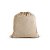 Sacola tipo mochila em algodão reciclado e poliéster reciclado (140 g/m²) Código 92928 - Imagem 6