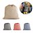 Sacola tipo mochila em algodão reciclado e poliéster reciclado (140 g/m²) Código 92928 - Imagem 1