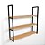 Prateleira Estilo Industrial Tripla 90x20 - Imagem 3