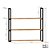 Prateleira Estilo Industrial Tripla 90x20 - Imagem 5