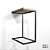 Mesa Para Sofá Estilo Industrial - Imagem 3