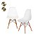 Conjunto 2 Cadeiras Charles Eames - Branca Base Pé Palito - Imagem 1