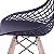 Cadeira Kaila Web Cloe Base Wood Preta - Imagem 5