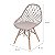 Cadeiras Kaila Web Fendi - Base Wood - Imagem 3
