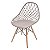 Cadeiras Kaila Web Fendi - Base Wood - Imagem 1