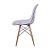 Cadeira Charles Eames Eiffel Wood - Policarbonato Transparente - Imagem 2
