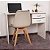 Cadeira Saarinen Fendi - Base Wood - Imagem 4