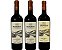 Kit Tintos Reserva de los Andes: 2 Cabernet Sauvignon + 1 Bonarda 750ml - Imagem 1