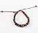 PULSEIRA MADEIRA MARROM/ OLHO DE TIGRE - Imagem 2