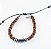 PULSEIRA MADEIRA MARROM/ HEMATITA - Imagem 3