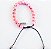 PULSEIRA JASPE IMPERIAL ROSA/DOURADO - Imagem 3
