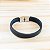PULSEIRA COURO PRETO 2 TIRAS - Imagem 4