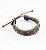 PULSEIRA COURO MARROM 3 em 1 MILITAR - Imagem 1