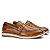 Sapato Masculino Loaffer Couro Legítimo   Star- Caramelo - Imagem 3