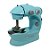 Mini Máquina de Costura para Reparos e Tecidos Leves West-222 Azul - Imagem 4