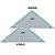 Régua Triangular para Patchwork - Imagem 2