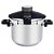 Panela de Pressão Tramontina Presto Inox Fundo Triplo 6L - 5 Dispositivos de Segurança - Imagem 2