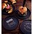Kit 24 Pratos Servir Hambúrguer 20cm Plástico Resistente Cinza - Imagem 3